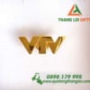 Huy hieu kim loai deo ao - Logo VTV