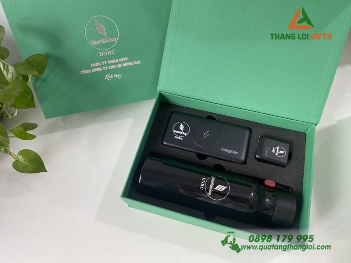 GST 63 – Giftset VIP – Bộ Quà Tặng Cao Cấp (Bình Locknlock, Adapter ...