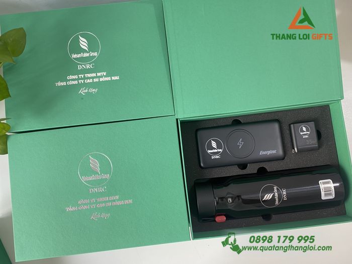 GST 63 – Giftset VIP – Bộ Quà Tặng Cao Cấp (Bình Locknlock, Adapter ...