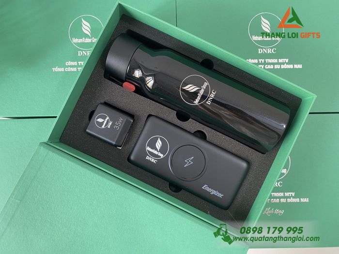 GST 63 – Giftset VIP – Bộ Quà Tặng Cao Cấp (Bình Locknlock, Adapter ...
