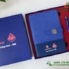 Bộ quà tặng Sổ tay & Bút ký In logo doanh nghiệp SAB (5)