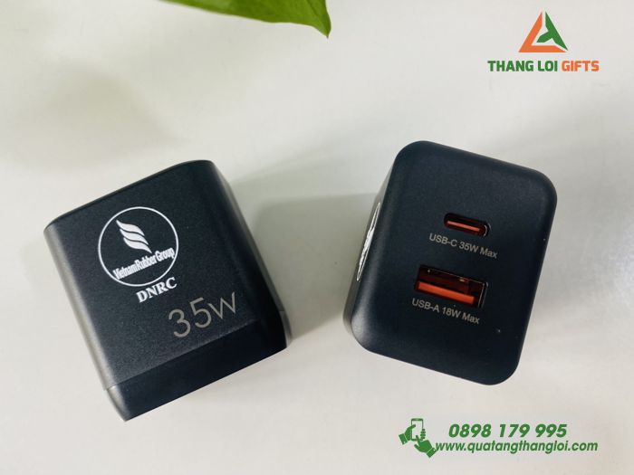 Adapter FIT In logo VIETNAM RUBBER GROUP - Sạc Nhanh, Đẳng Cấp Từng Giây