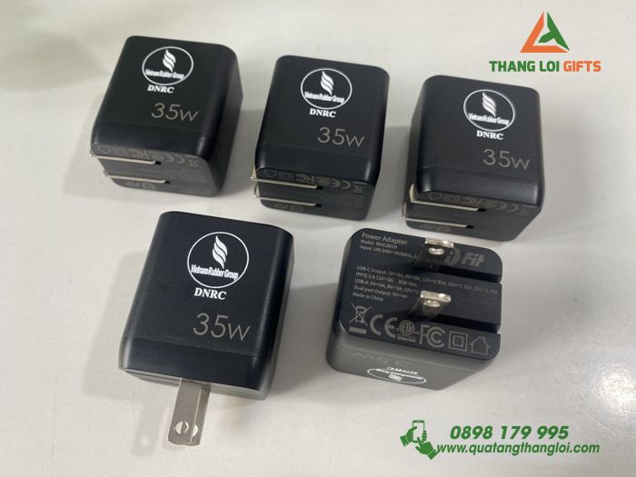 Adapter FIT In logo VIETNAM RUBBER GROUP - Sạc Nhanh, Đẳng Cấp Từng Giây