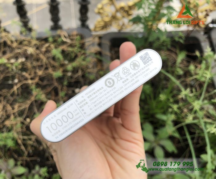 Pin sạc dự phòng Xiaomi - Khắc logo Doanh nghiệp SAGENPin sạc dự phòng Xiaomi - Khắc logo Doanh nghiệp SAGEN