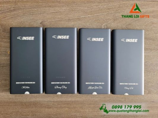 Pin Sạc Dự Phòng Xiaomi 10.000mAh - Khắc Logo Doanh Nghiệp INSEE