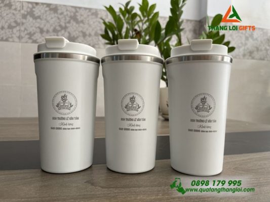 Ly Giữ Nhiệt Coffe Mug 510ml - Khắc Logo Trường Tiểu Học Lê Văn Tám