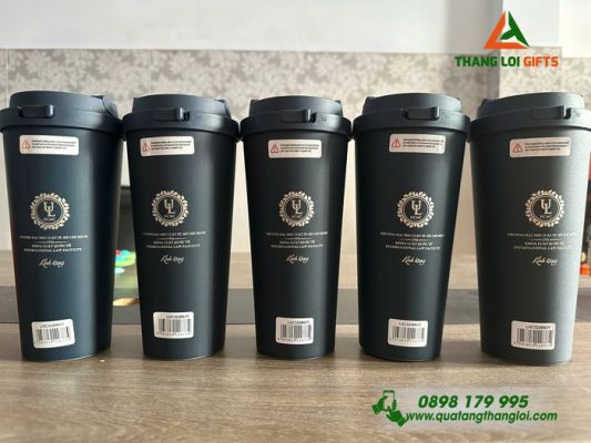 Ly Giữ Nhiệt Lock&Lock LHC3249 550ml - Khắc Logo Trường Đại Học Luật TP.HCM