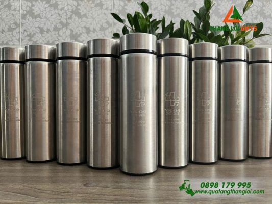 Bình Giữ Nhiệt Inox 500ml - Khắc Logo Kỷ Niệm 10 Năm Ra Trường