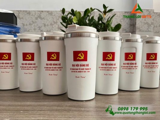 Ly Giữ Nhiệt Coffe Mug 510ml - In Logo Làm Quà Đại Hội Đảng Bộ