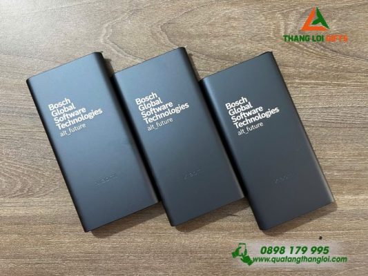 Pin Sạc Dự Phòng Xiaomi 10.000mAh - Khắc Tên Doanh Nghiệp Bosch Global Software Technologies
