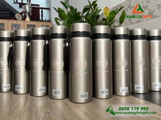 Bình Giữ Nhiệt Lock&Lock LHC6180 800ml - Khắc Logo Hải Quan Việt Nam