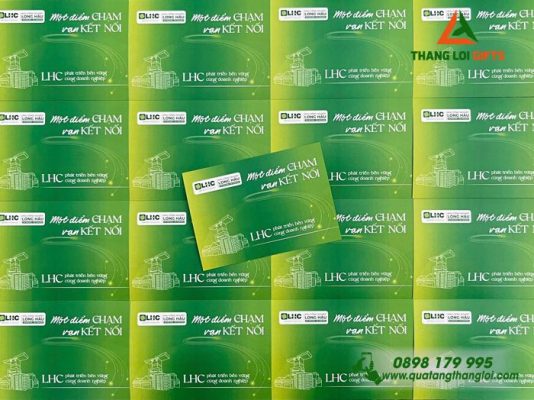 Thiệp Giấy - In Logo Doanh Nghiệp Long Hậu LHC