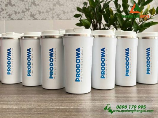 Ly Giữ Nhiệt Màu Trắng 510ml - In Logo Doanh Nghiệp PRODOWA
