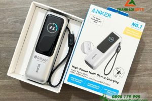 Pin Sạc Dự Phòng ANKER Zolo Power Bank 25.000mAh 165W - In Logo Doanh Nghiệp Ortholite