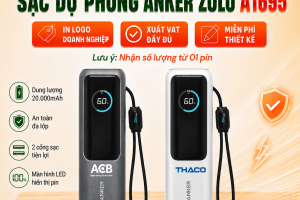 Pin Sạc Dự Phòng ANKER Zolo Power Bank 25.000mAh 165W - In Logo Doanh Nghiệp