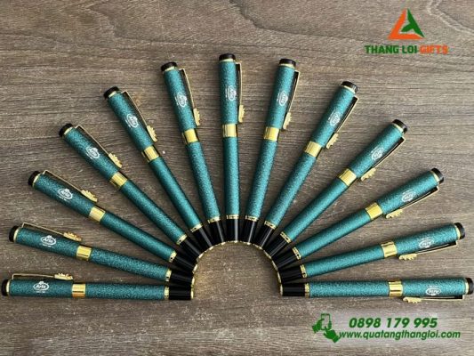 Bút Ký Kim Loại Khoen Cài Hình Đầu Rồng - Khắc Logo Doanh Nghiệp Arla