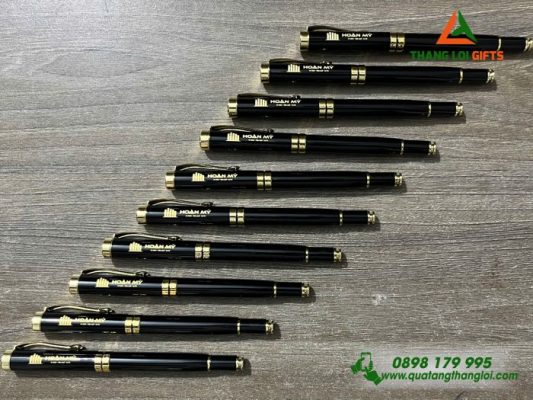 Bút Ký Kim Loại - Khắc Logo Doanh Nghiệp Hoàn Mỹ