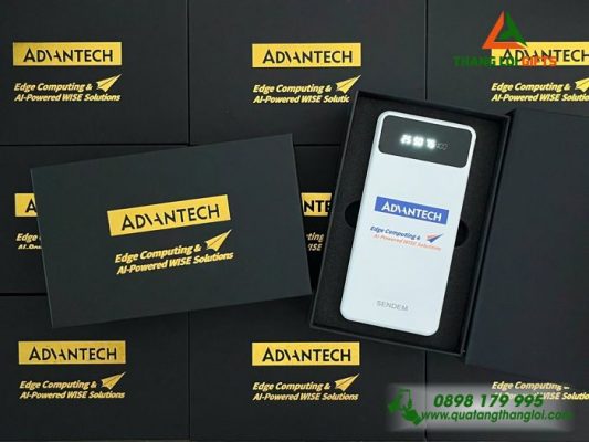 Pin Sạc Dự Phòng SENDEM 10.000mAh - In Logo Doanh Nghiệp ADVANTECH